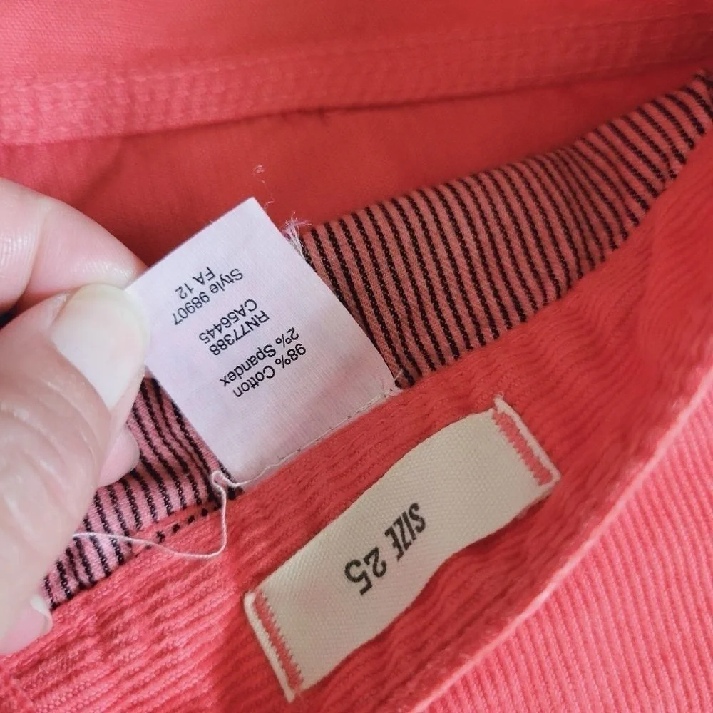Madewell Coral Pants
